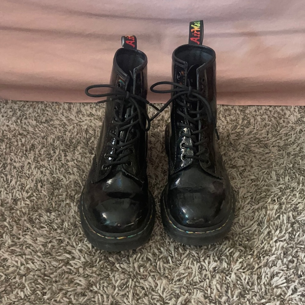 Dr. Marten Rainbow Iridescent 1460 Boots